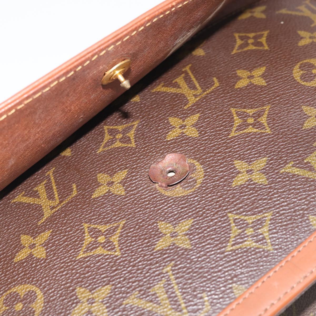 LOUIS VUITTON Monogram Pochette Dam GM Clutch Bag M51810 LV Auth 215606