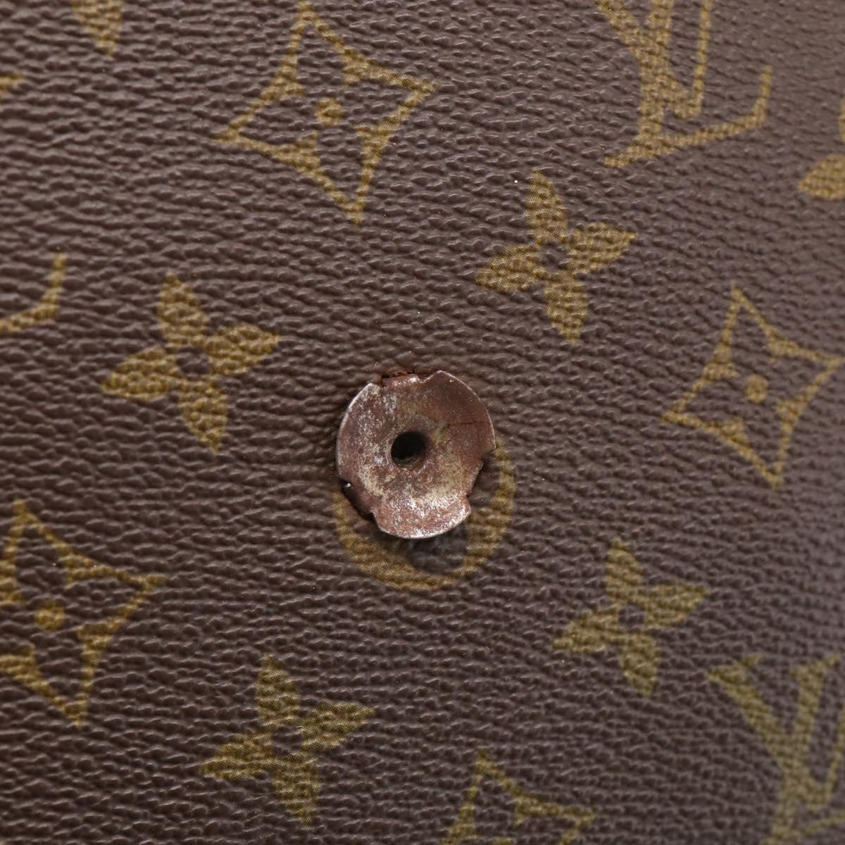 LOUIS VUITTON Monogram Pochette Dam GM Clutch Bag M51810 LV Auth 215606