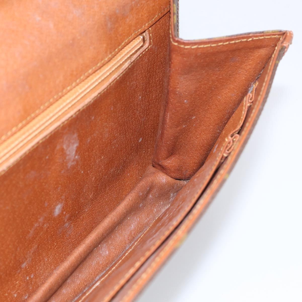 LOUIS VUITTON Monogram Pochette Dam GM Clutch Bag M51810 LV Auth 215606