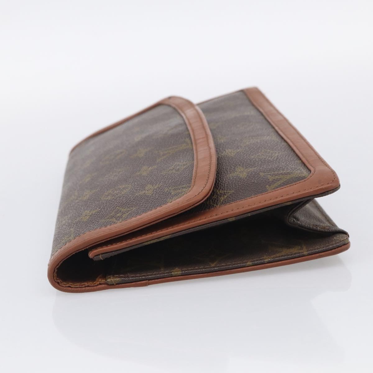 LOUIS VUITTON Monogram Pochette Dam GM Clutch Bag M51810 LV Auth 215606