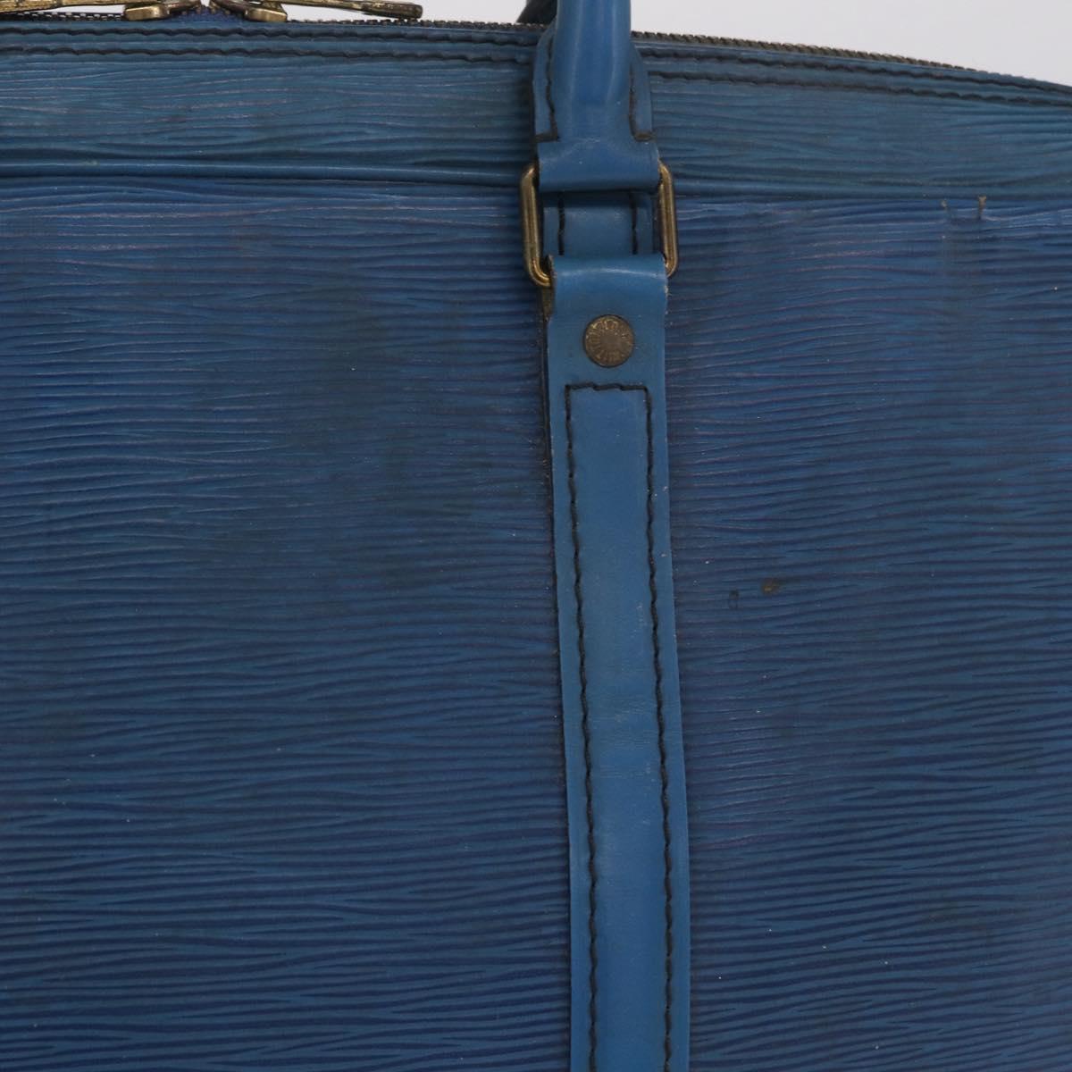 LOUIS VUITTON Epi Porte Documents Voyage Business Bag Blue M54475 LV Auth 215686