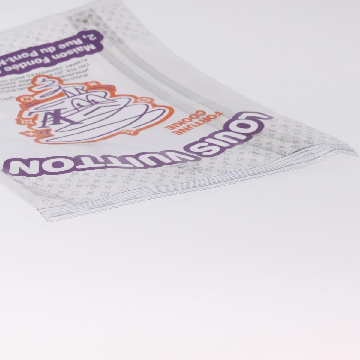 LOUIS VUITTON Fortune Cookie Clutch Bag Vinyl Clear White M82025 LV Auth 215687A