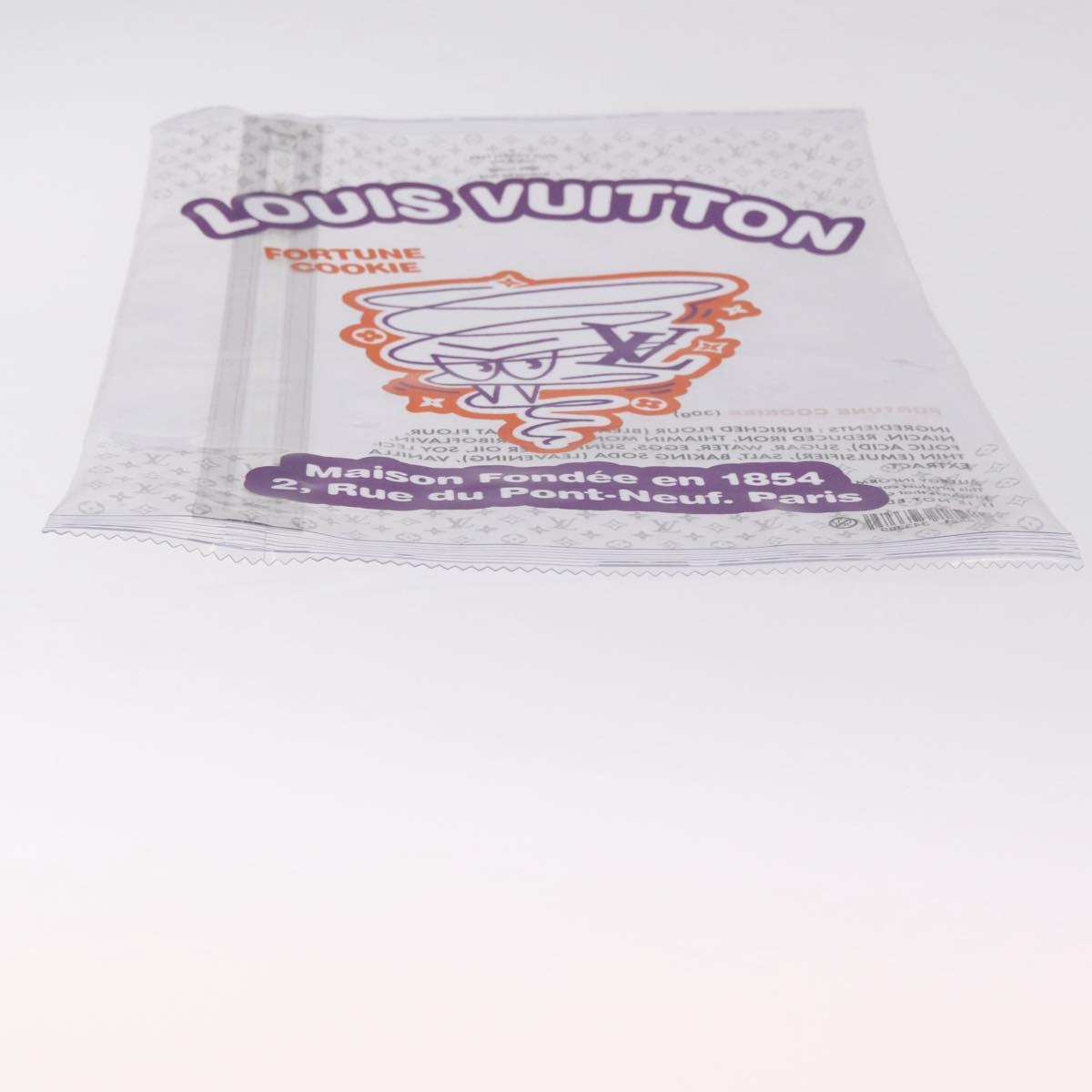 LOUIS VUITTON Fortune Cookie Clutch Bag Vinyl Clear White M82025 LV Auth 215687A