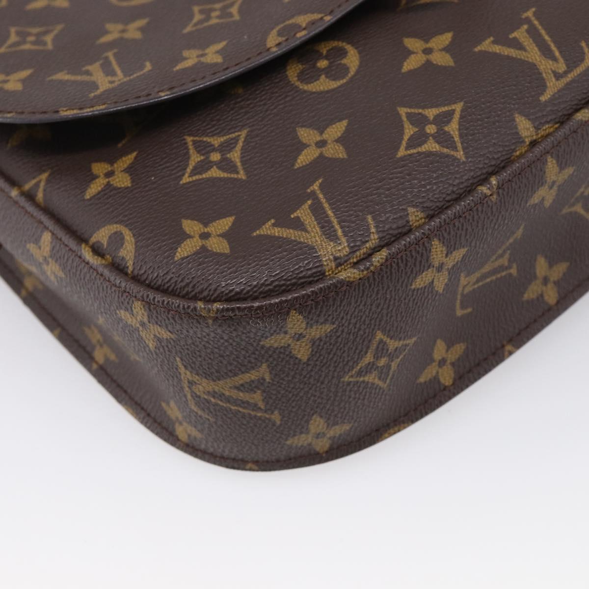 LOUIS VUITTON Monogram Saint Cloud GM Shoulder Bag M51242 LV Auth 215691A