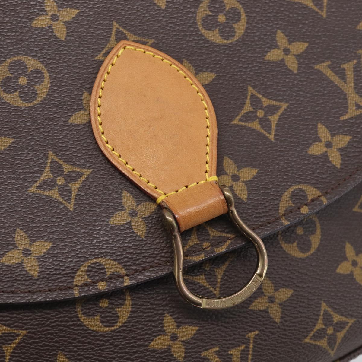 LOUIS VUITTON Monogram Saint Cloud GM Shoulder Bag M51242 LV Auth 215691A