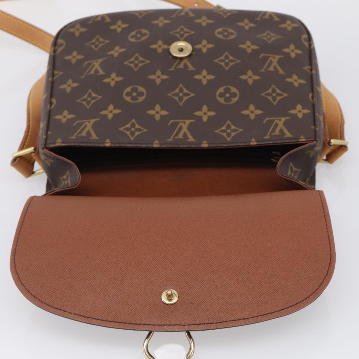 LOUIS VUITTON Monogram Saint Cloud GM Shoulder Bag M51242 LV Auth 215691A