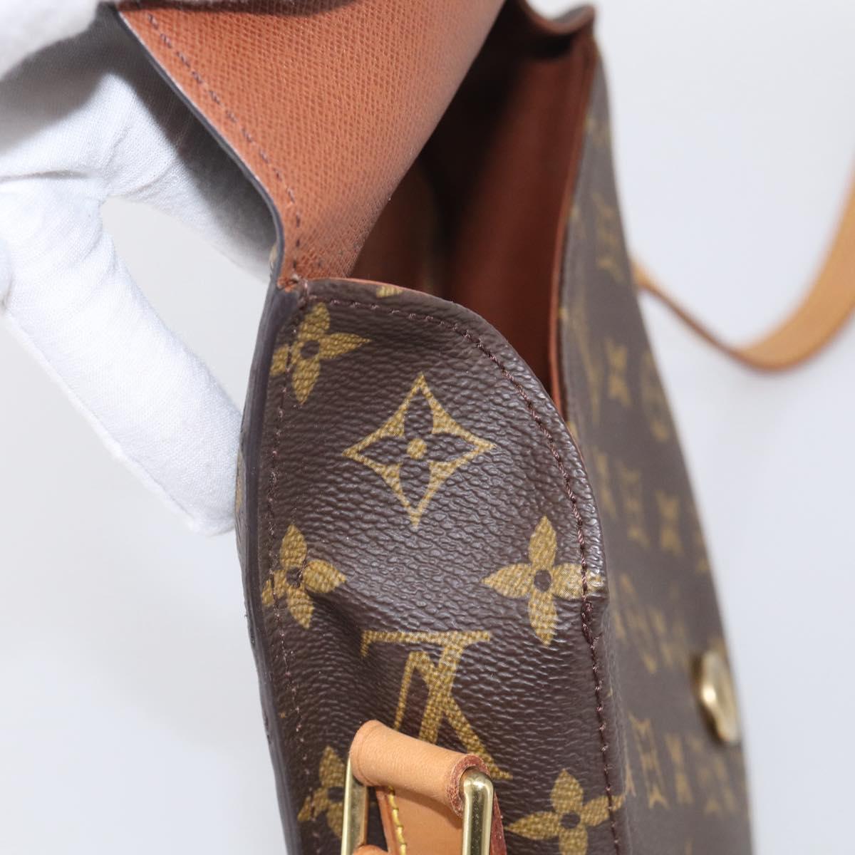 LOUIS VUITTON Monogram Saint Cloud GM Shoulder Bag M51242 LV Auth 215691A