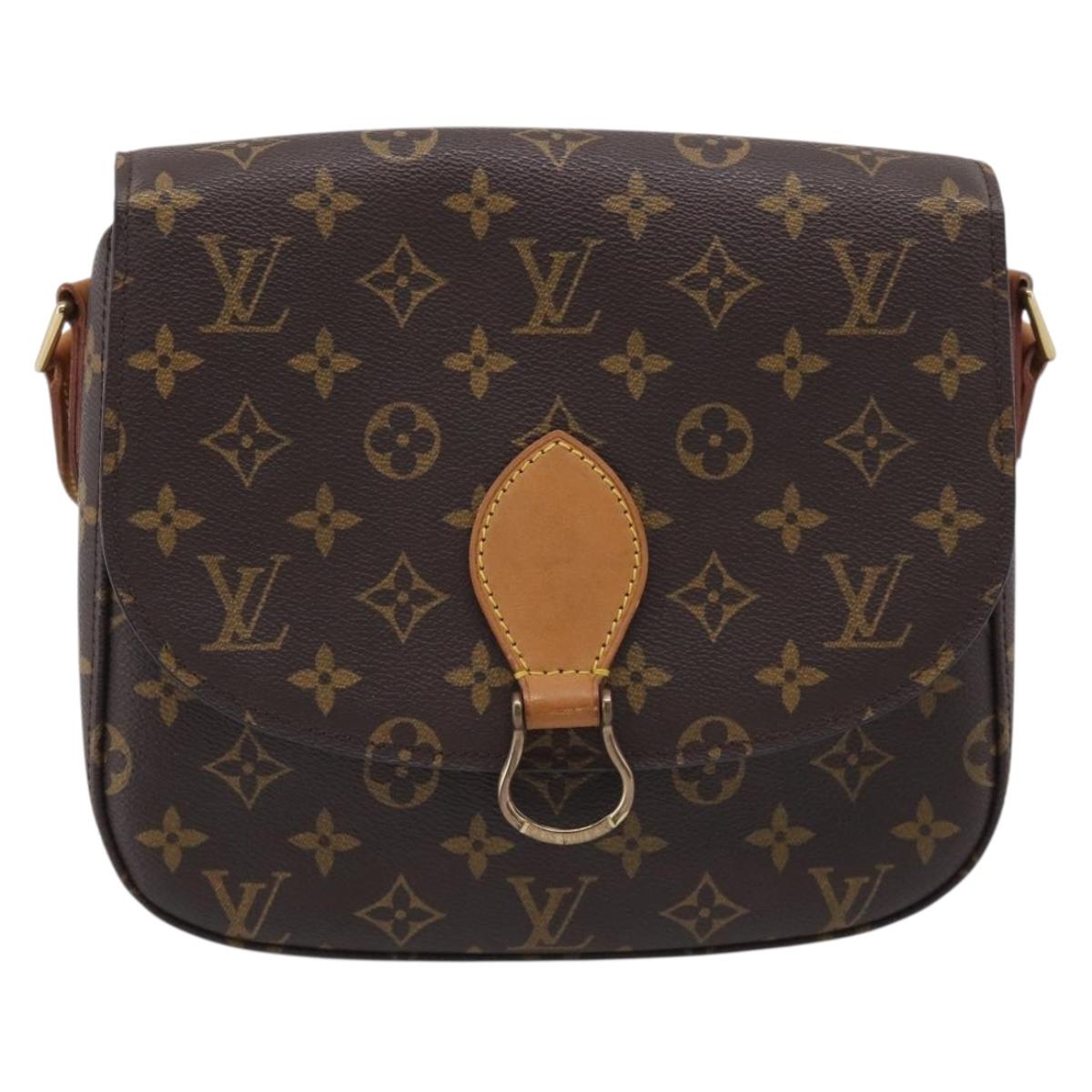 LOUIS VUITTON Monogram Saint Cloud GM Shoulder Bag M51242 LV Auth 215691A