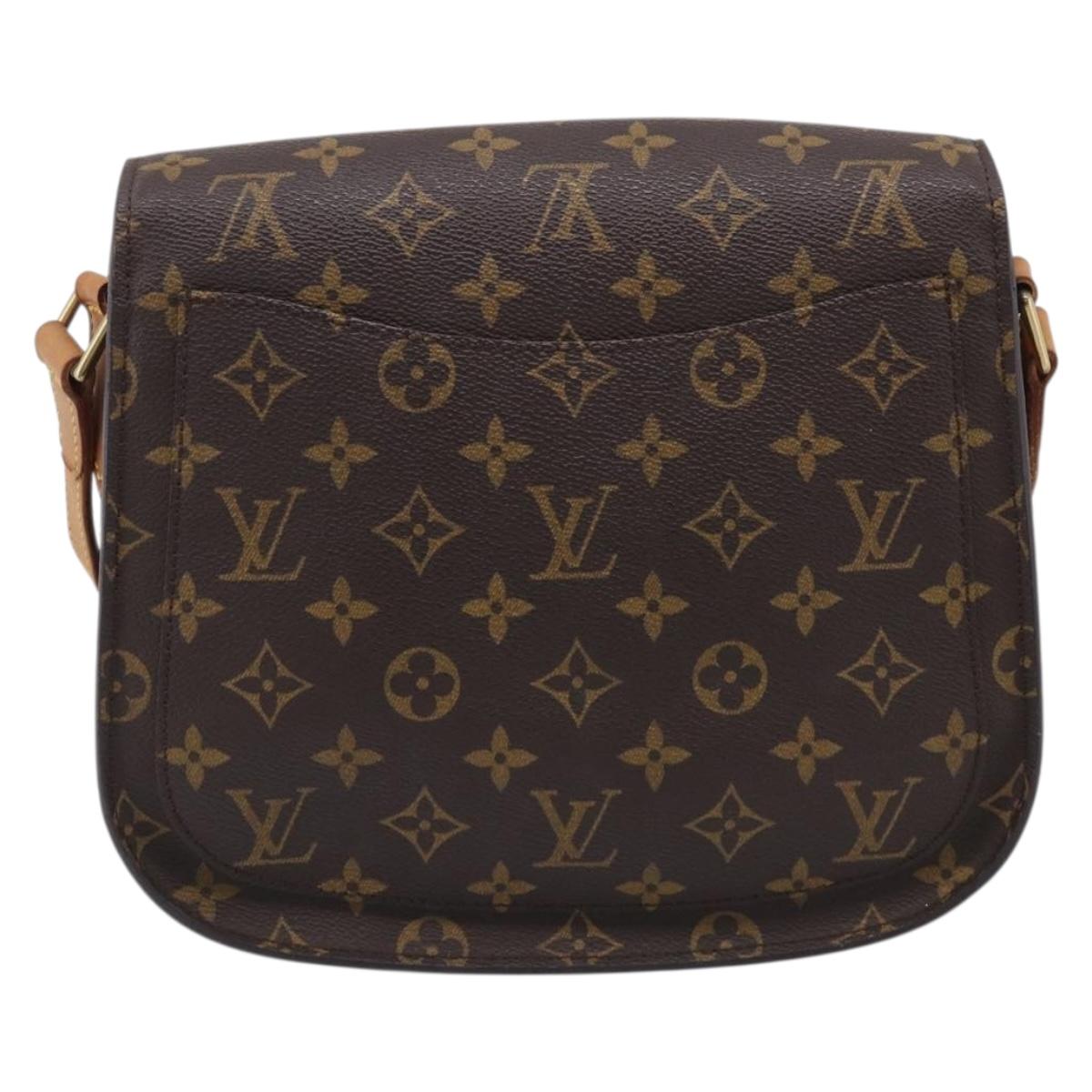 LOUIS VUITTON Monogram Saint Cloud GM Shoulder Bag M51242 LV Auth 215691A