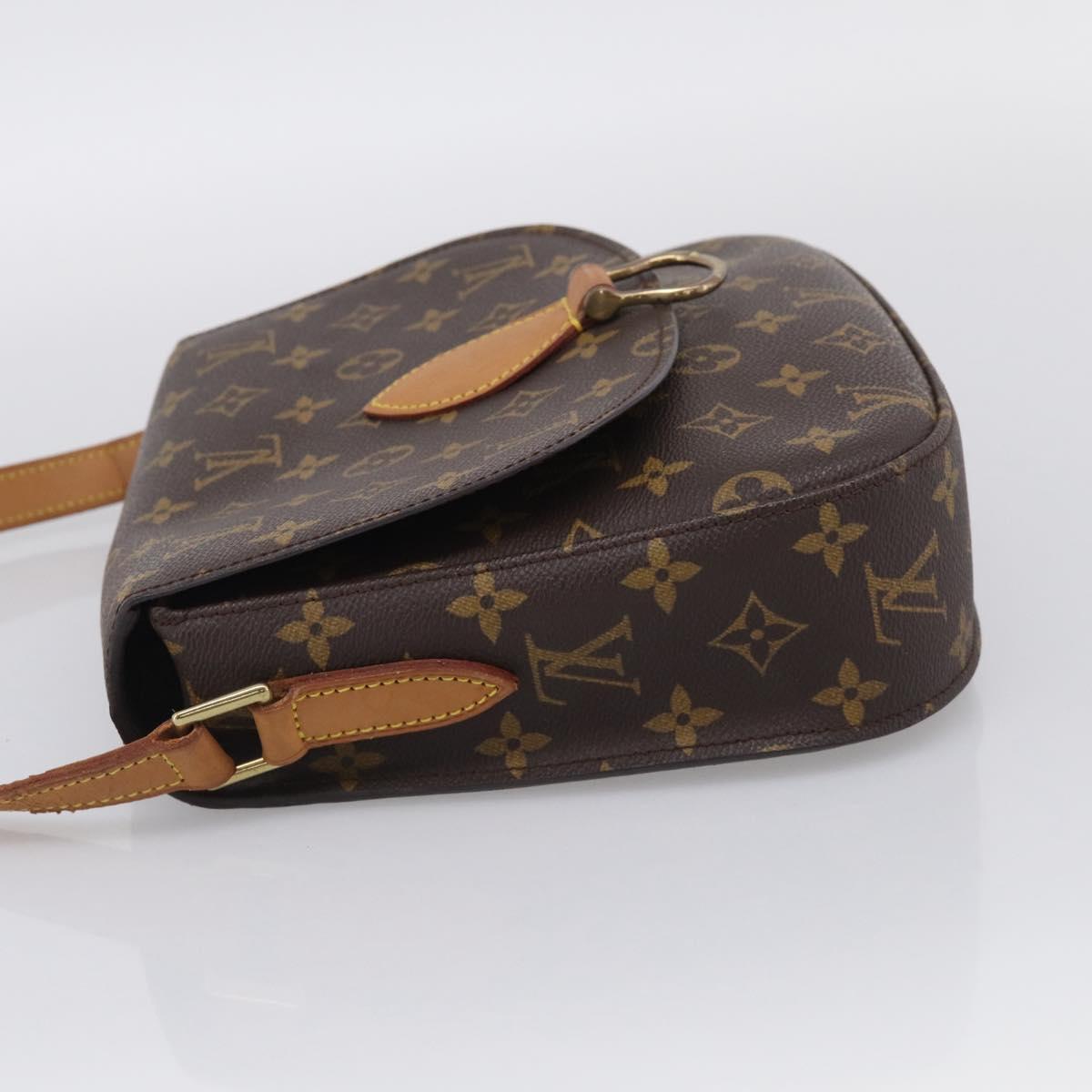 LOUIS VUITTON Monogram Saint Cloud GM Shoulder Bag M51242 LV Auth 215691A