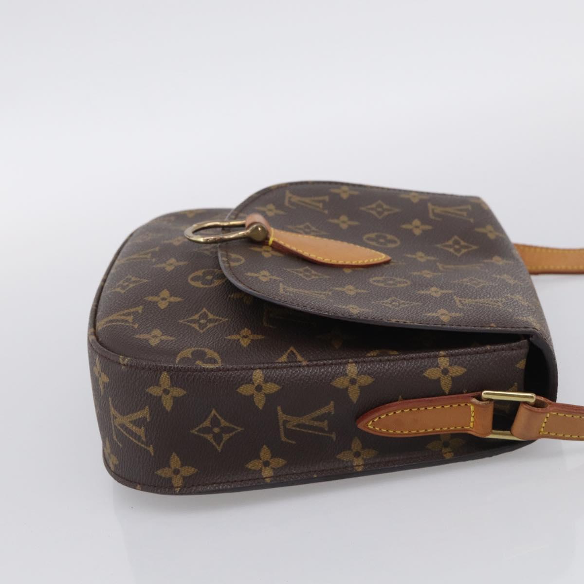 LOUIS VUITTON Monogram Saint Cloud GM Shoulder Bag M51242 LV Auth 215691A