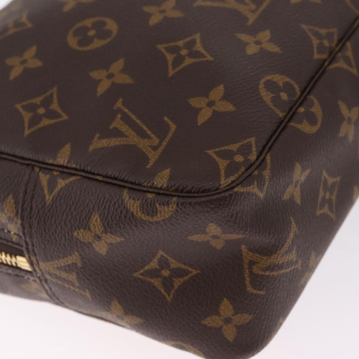 LOUIS VUITTON Monogram Trousse Toilette 28 Clutch Bag M47522 LV Auth 215693V