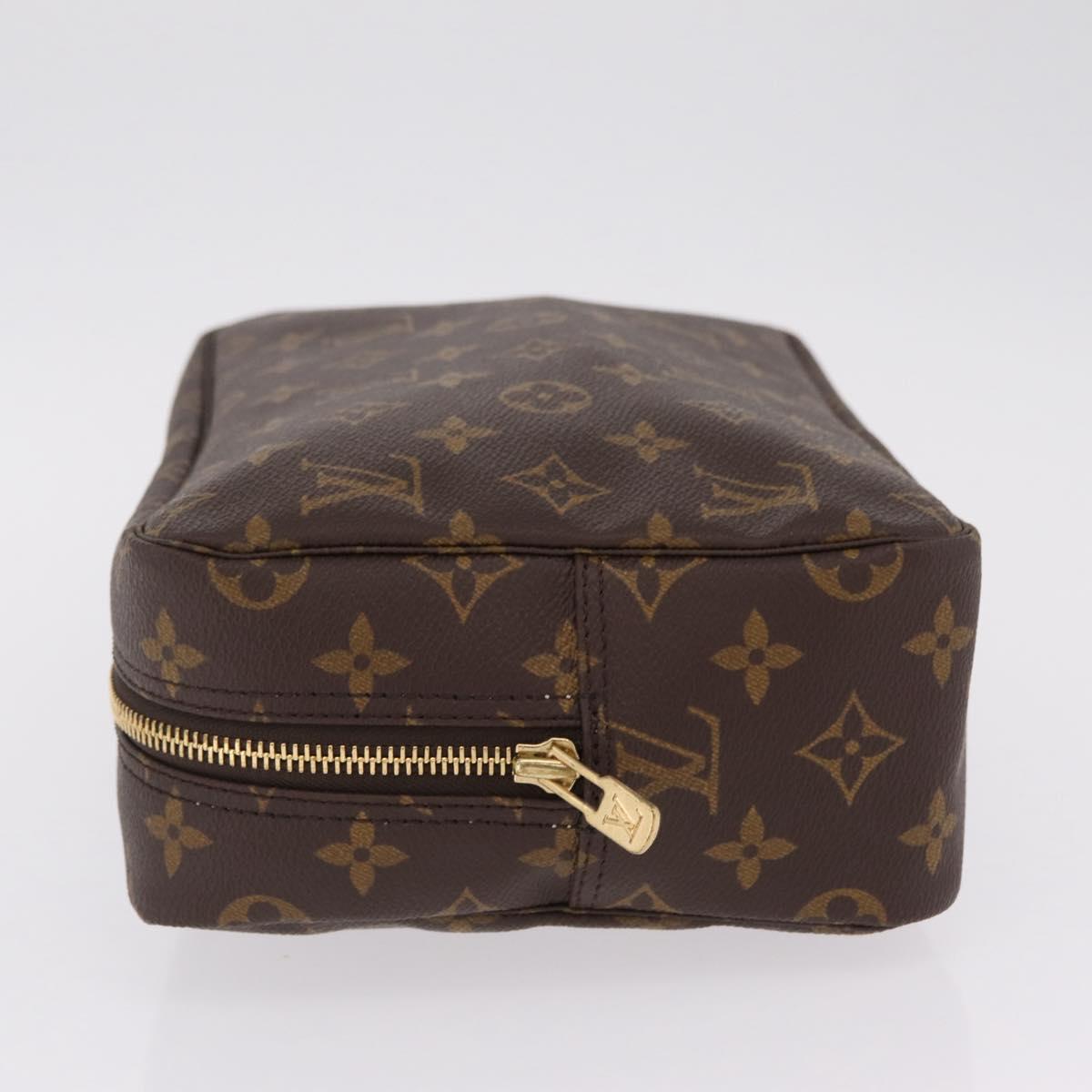 LOUIS VUITTON Monogram Trousse Toilette 28 Clutch Bag M47522 LV Auth 215693V
