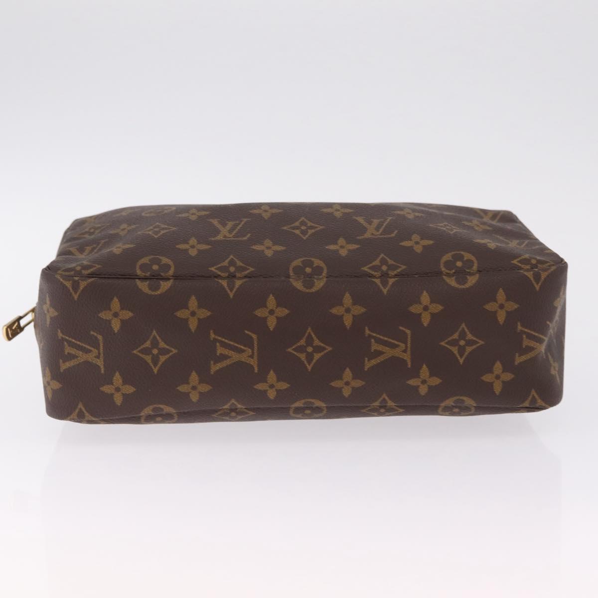 LOUIS VUITTON Monogram Trousse Toilette 28 Clutch Bag M47522 LV Auth 215693V