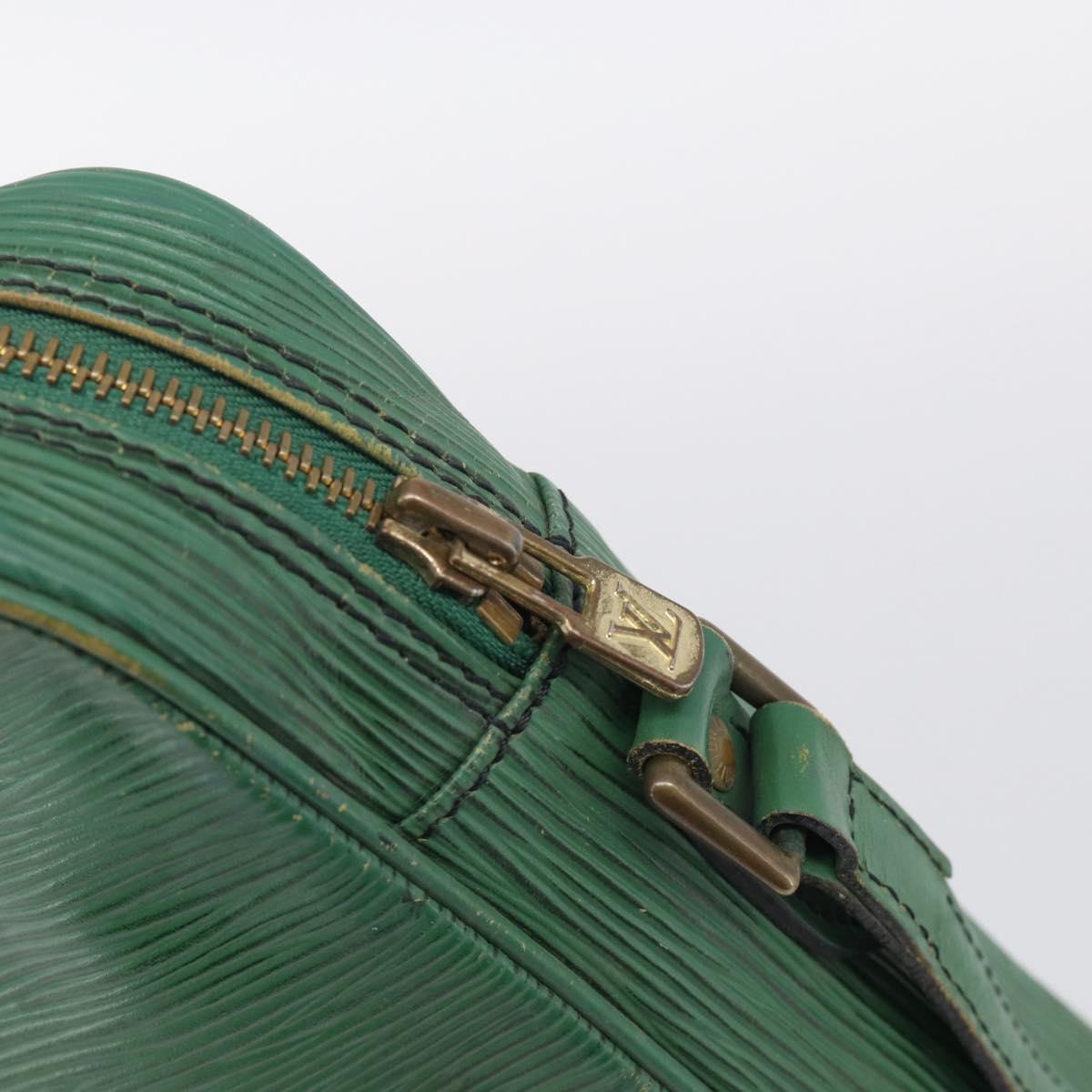 LOUIS VUITTON Epi Danube Shoulder Bag Green M45634 LV Auth 215704
