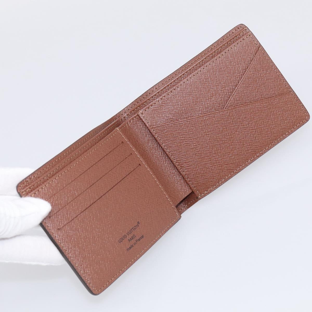 LOUIS VUITTON Monogram Portefeuille Multipull Bifold Wallet M60895 Auth 215709V