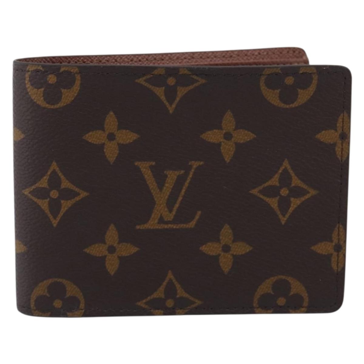 LOUIS VUITTON Monogram Portefeuille Multipull Bifold Wallet M60895 Auth 215709V