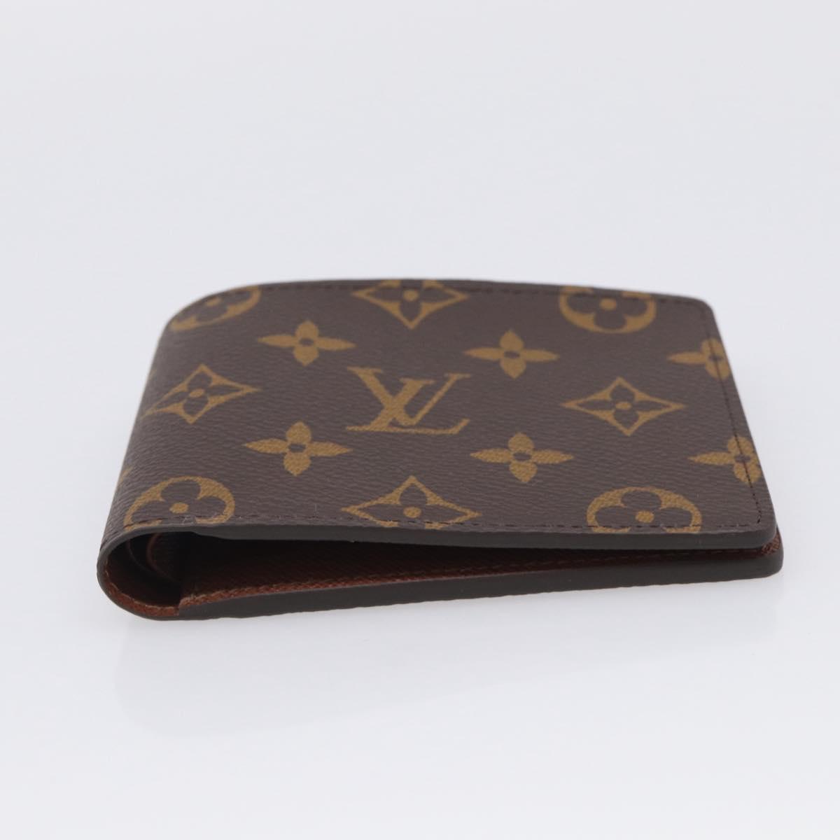 LOUIS VUITTON Monogram Portefeuille Multipull Bifold Wallet M60895 Auth 215709V