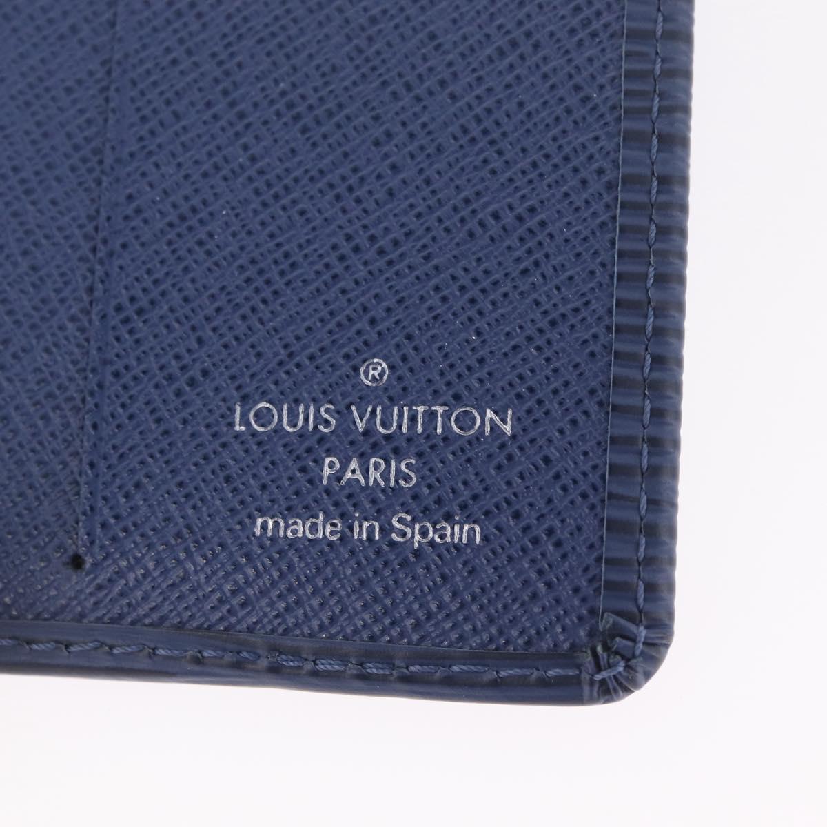 LOUIS VUITTON Epi Porte Billets 6 Cartes Credit Wallet M6331G Auth 215721V