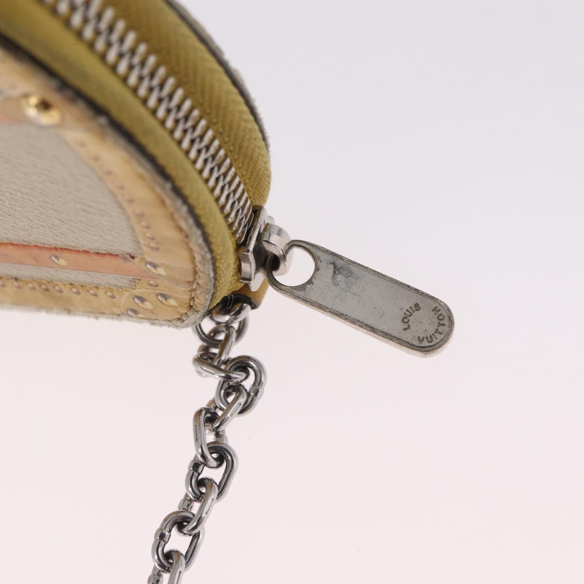 LOUIS VUITTON Transford Monogram Micro Boite Chapo Yellow M52747 LV Auth 215754