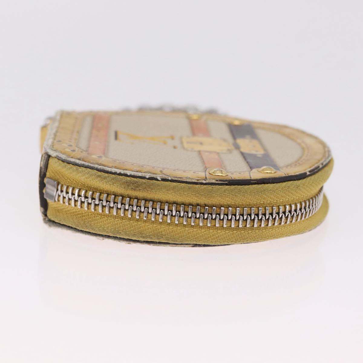 LOUIS VUITTON Transford Monogram Micro Boite Chapo Yellow M52747 LV Auth 215754