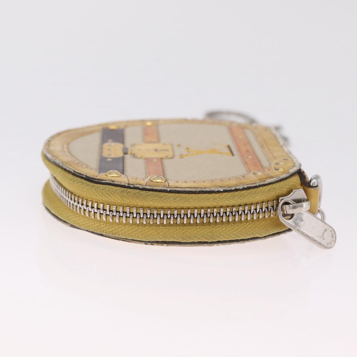 LOUIS VUITTON Transford Monogram Micro Boite Chapo Yellow M52747 LV Auth 215754