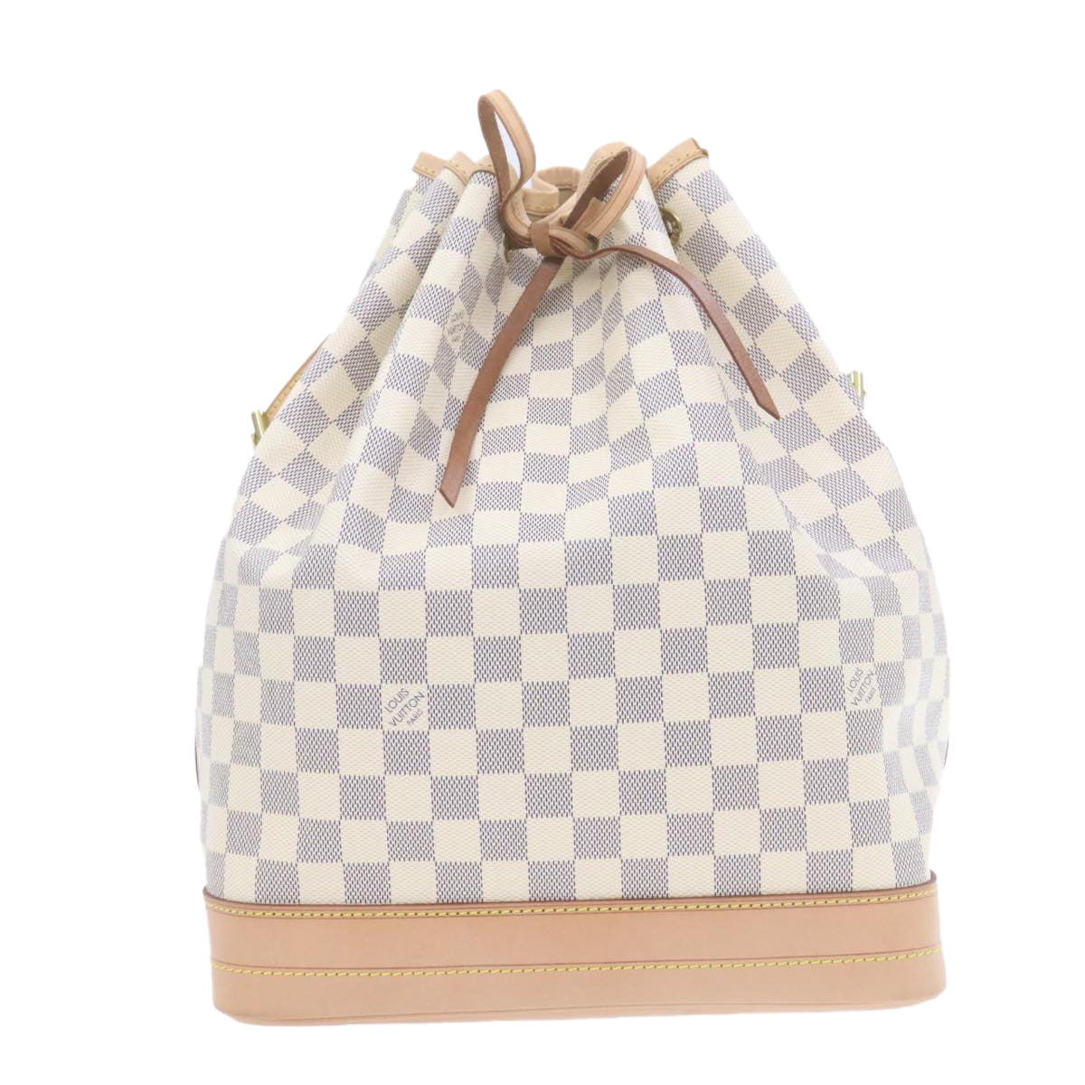 LOUIS VUITTON Damier Azur Noe Shoulder Bag N42222 LV Auth 21577SV