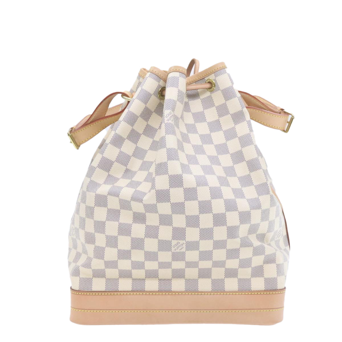 LOUIS VUITTON Damier Azur Noe Shoulder Bag N42222 LV Auth 21577SV