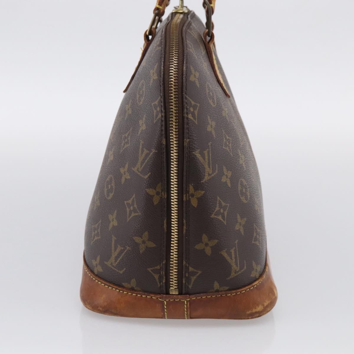 LOUIS VUITTON Monogram Alma Hand Bag M51130 LV Auth 215800