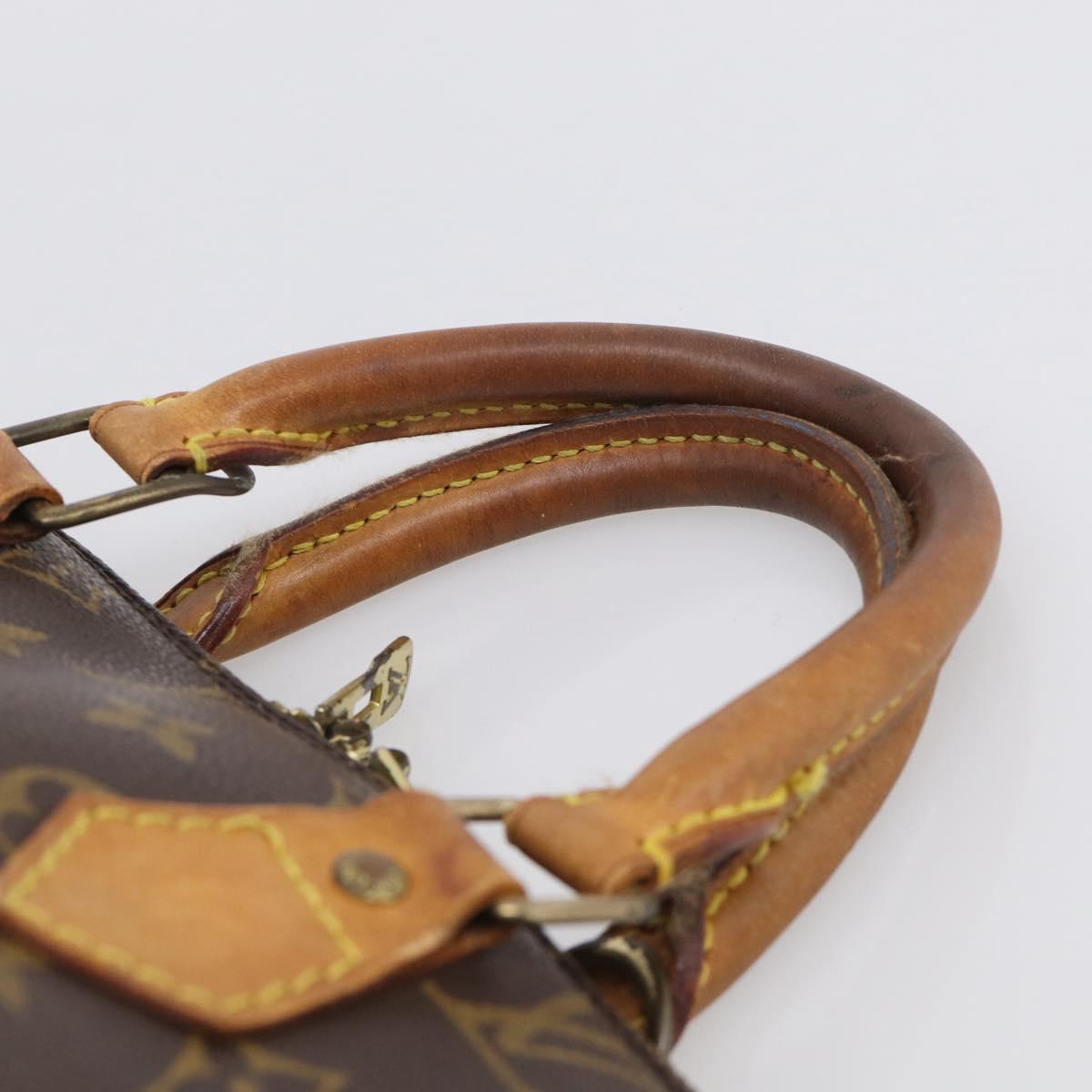 LOUIS VUITTON Monogram Alma Hand Bag M51130 LV Auth 215800