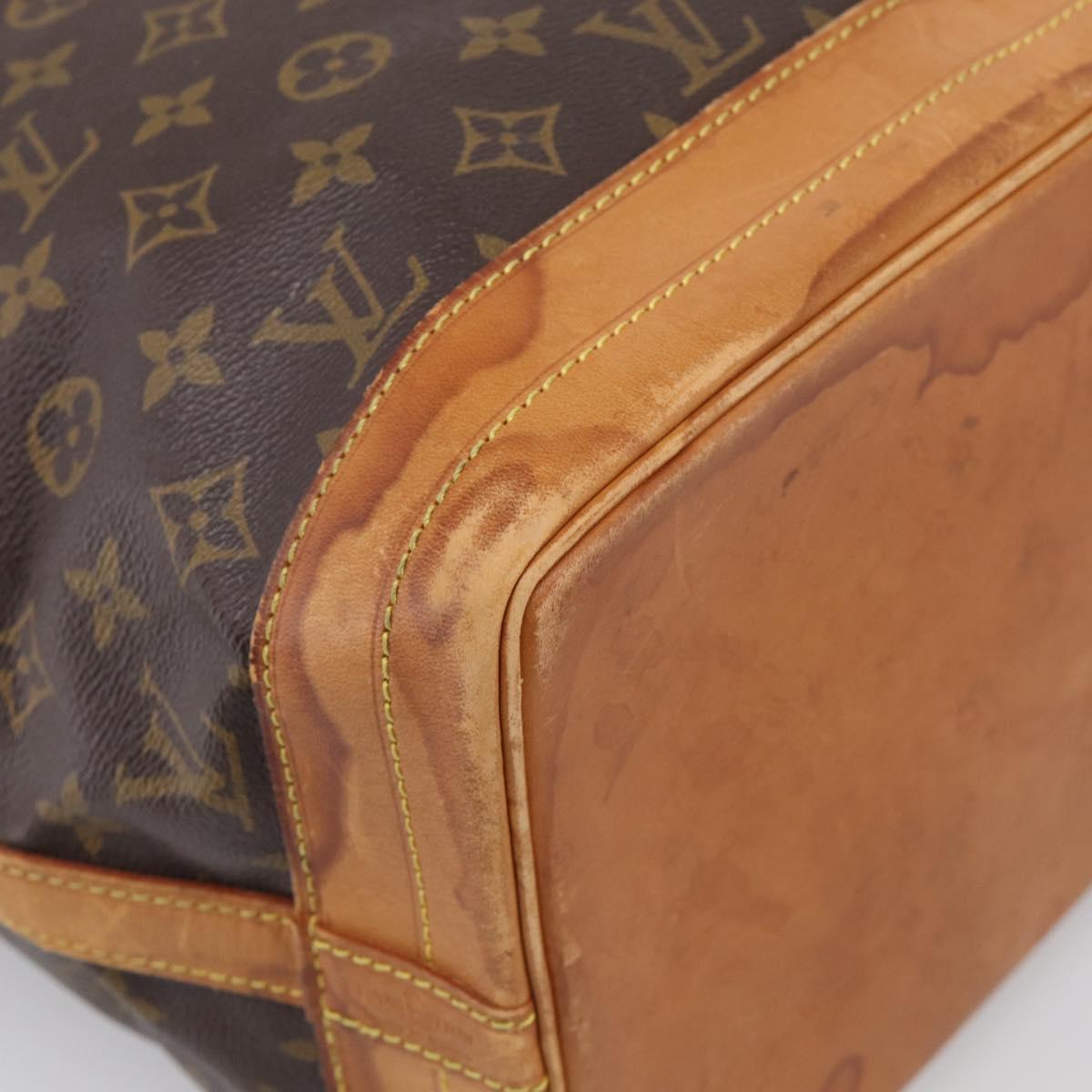 LOUIS VUITTON Monogram Noe Shoulder Bag M42224 LV Auth 215805