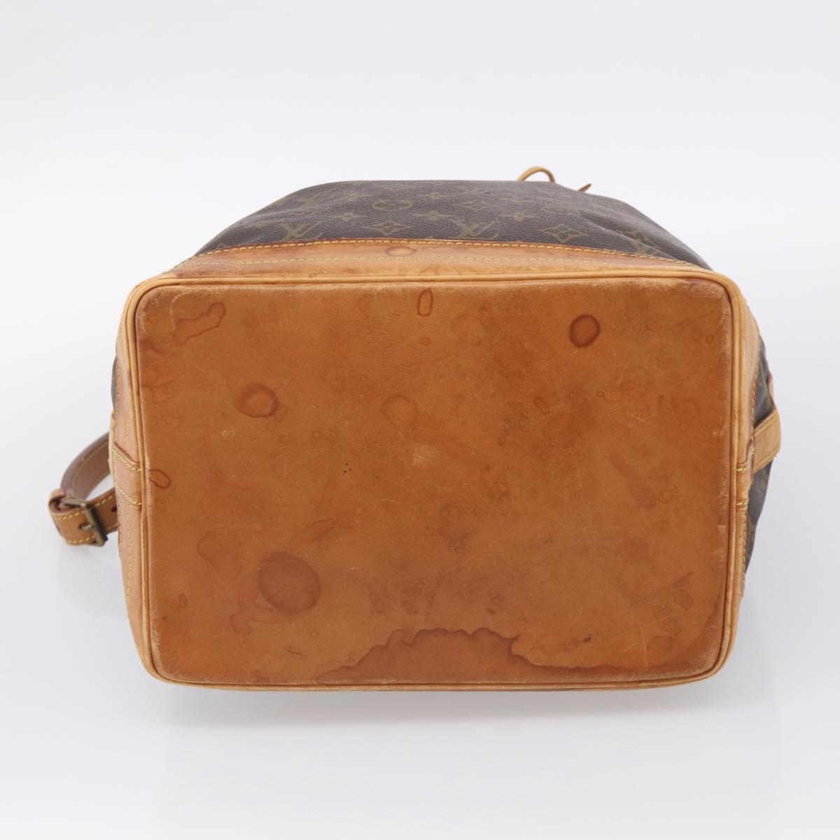 LOUIS VUITTON Monogram Noe Shoulder Bag M42224 LV Auth 215805