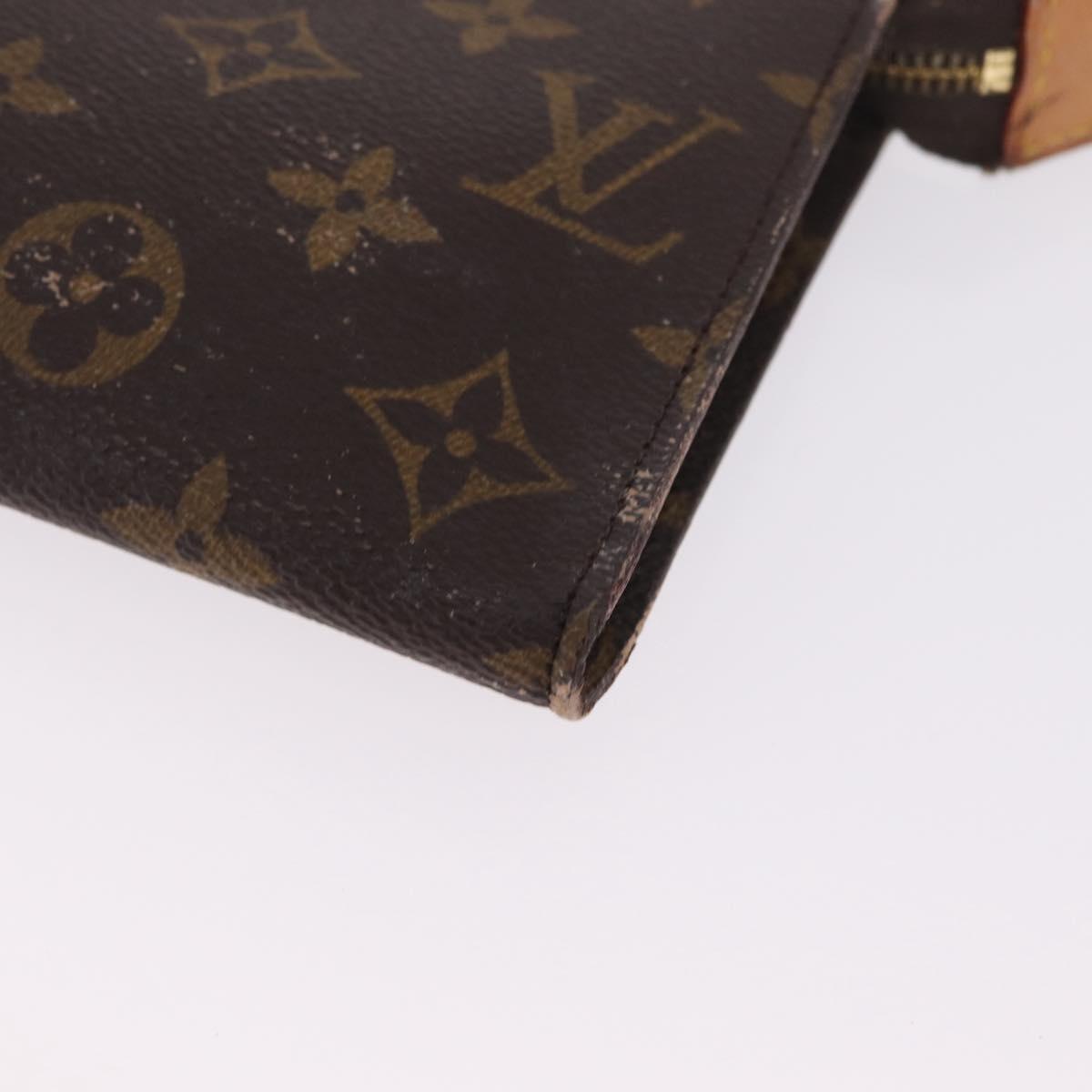 LOUIS VUITTON Monogram Bucket GM Accessory Pouch LV Auth 215814