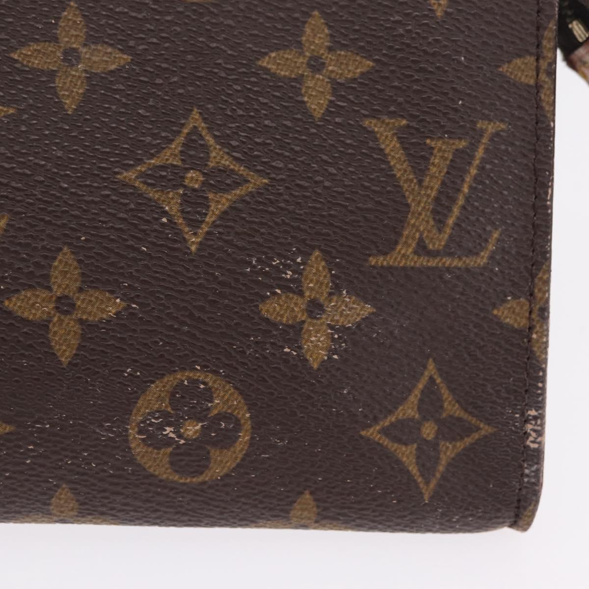 LOUIS VUITTON Monogram Bucket GM Accessory Pouch LV Auth 215814