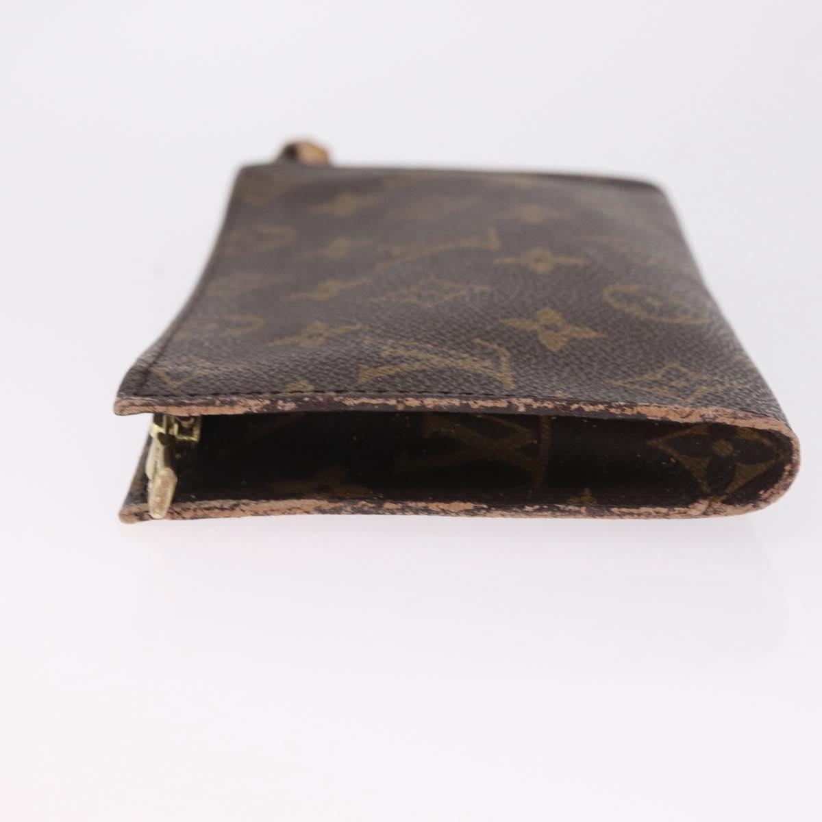 LOUIS VUITTON Monogram Bucket GM Accessory Pouch LV Auth 215814