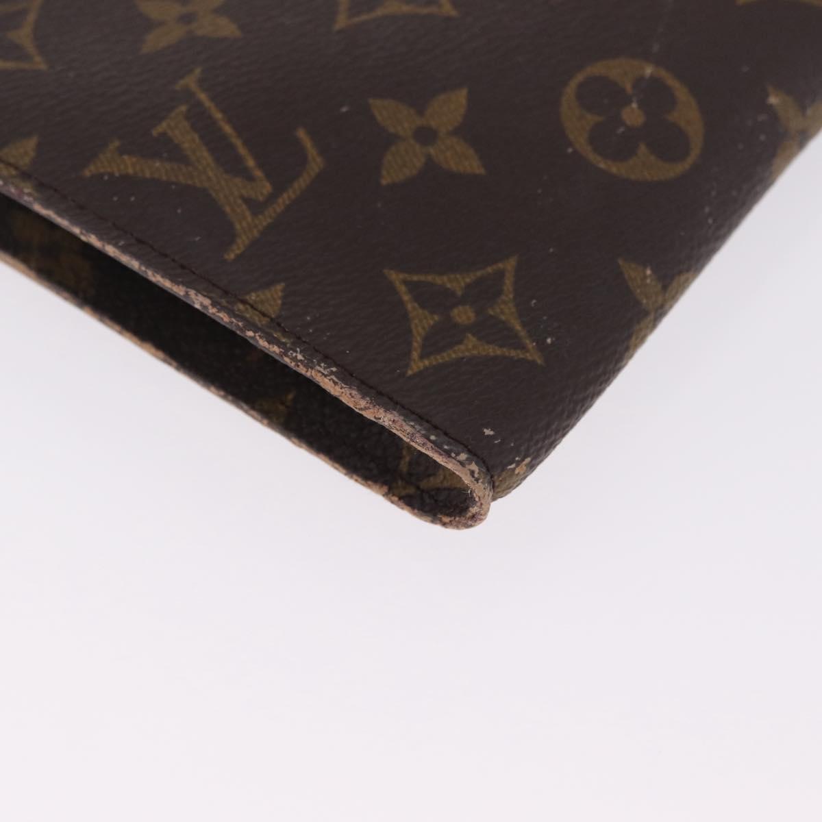 LOUIS VUITTON Monogram Bucket GM Accessory Pouch LV Auth 215814