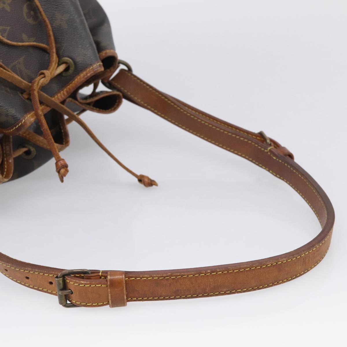 LOUIS VUITTON Monogram Petit Noe Shoulder Bag M42226 LV Auth 215822