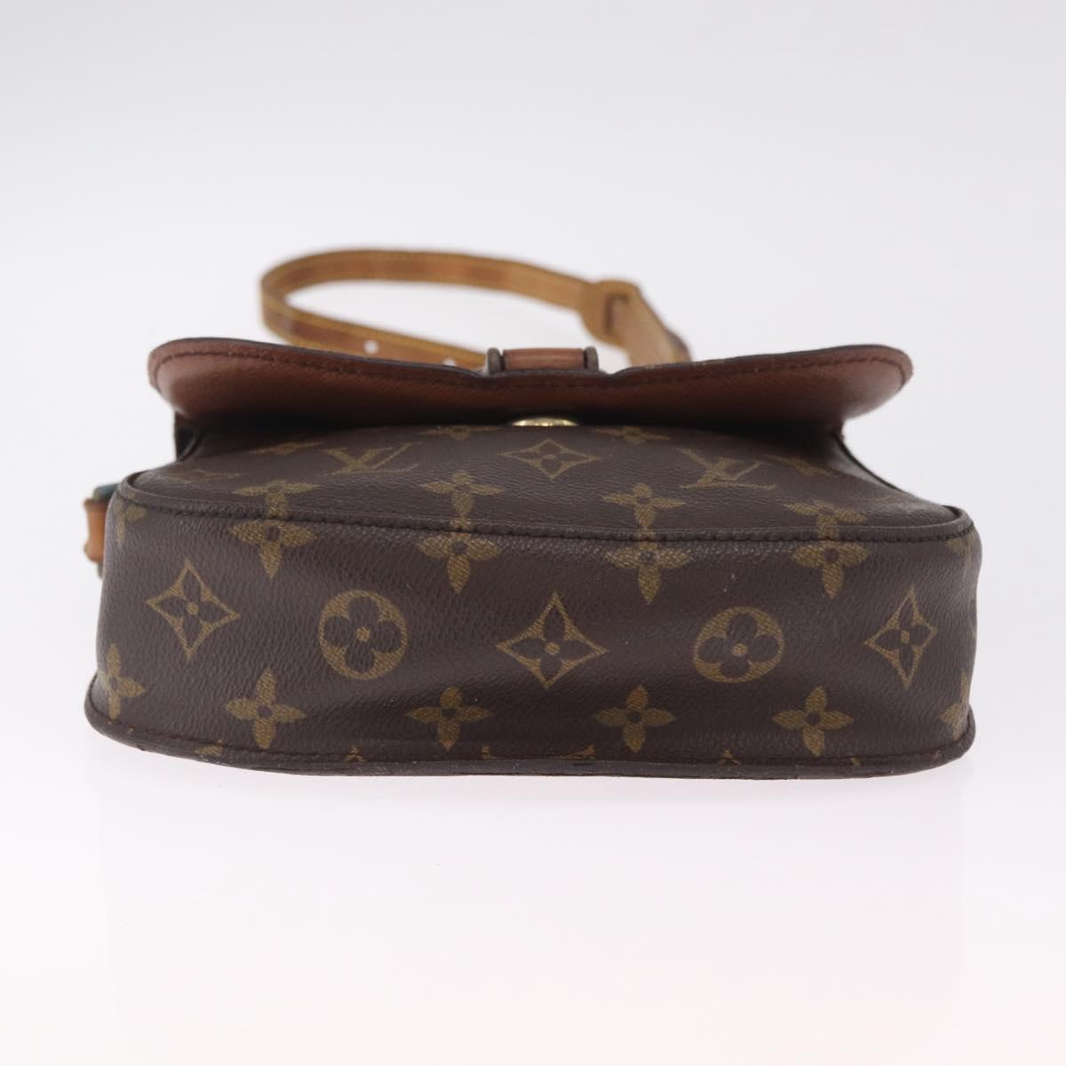 LOUIS VUITTON Monogram Saint Cloud MM Shoulder Bag M51243 LV Auth 215830