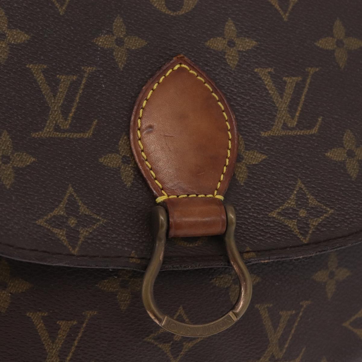 LOUIS VUITTON Monogram Saint Cloud MM Shoulder Bag M51243 LV Auth 215830