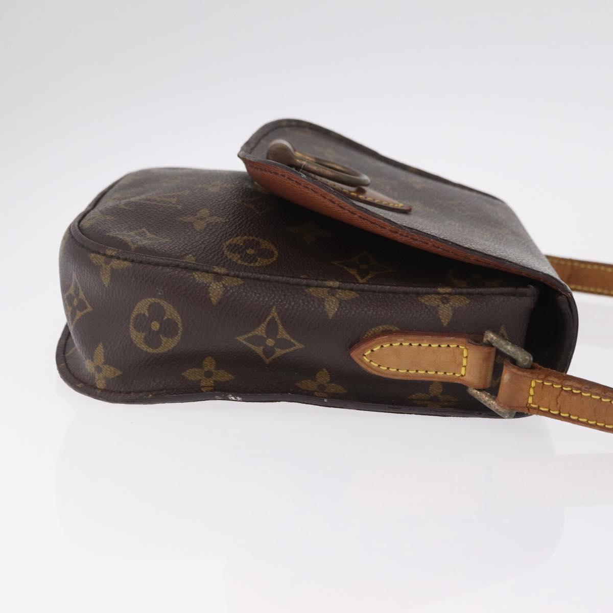 LOUIS VUITTON Monogram Saint Cloud MM Shoulder Bag M51243 LV Auth 215830