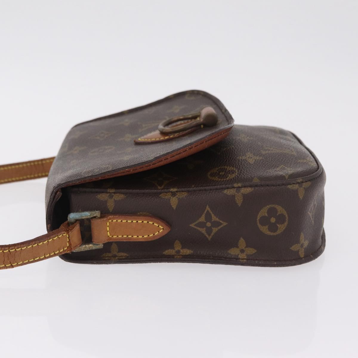 LOUIS VUITTON Monogram Saint Cloud MM Shoulder Bag M51243 LV Auth 215830