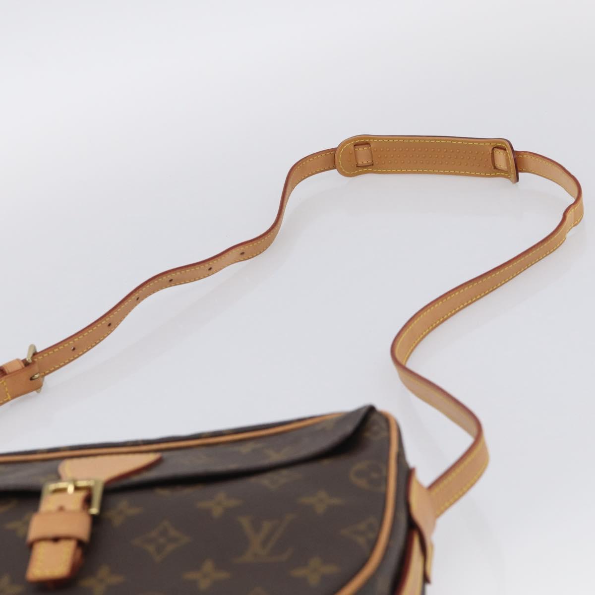 LOUIS VUITTON Monogram Jeune Fille MM Shoulder Bag M51226 LV Auth 215833A