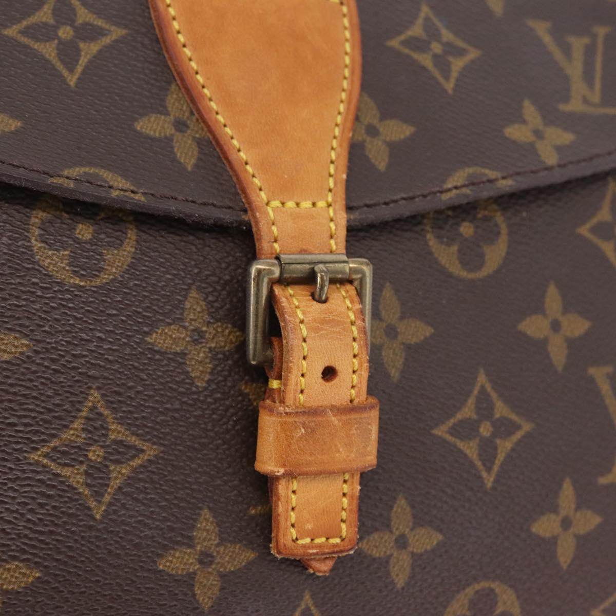 LOUIS VUITTON Monogram Jeune Fille MM Shoulder Bag M51226 LV Auth 215836A