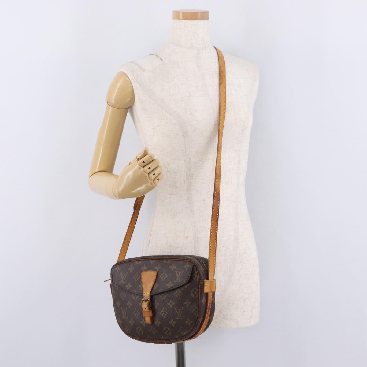 LOUIS VUITTON Monogram Jeune Fille MM Shoulder Bag M51226 LV Auth 215836A