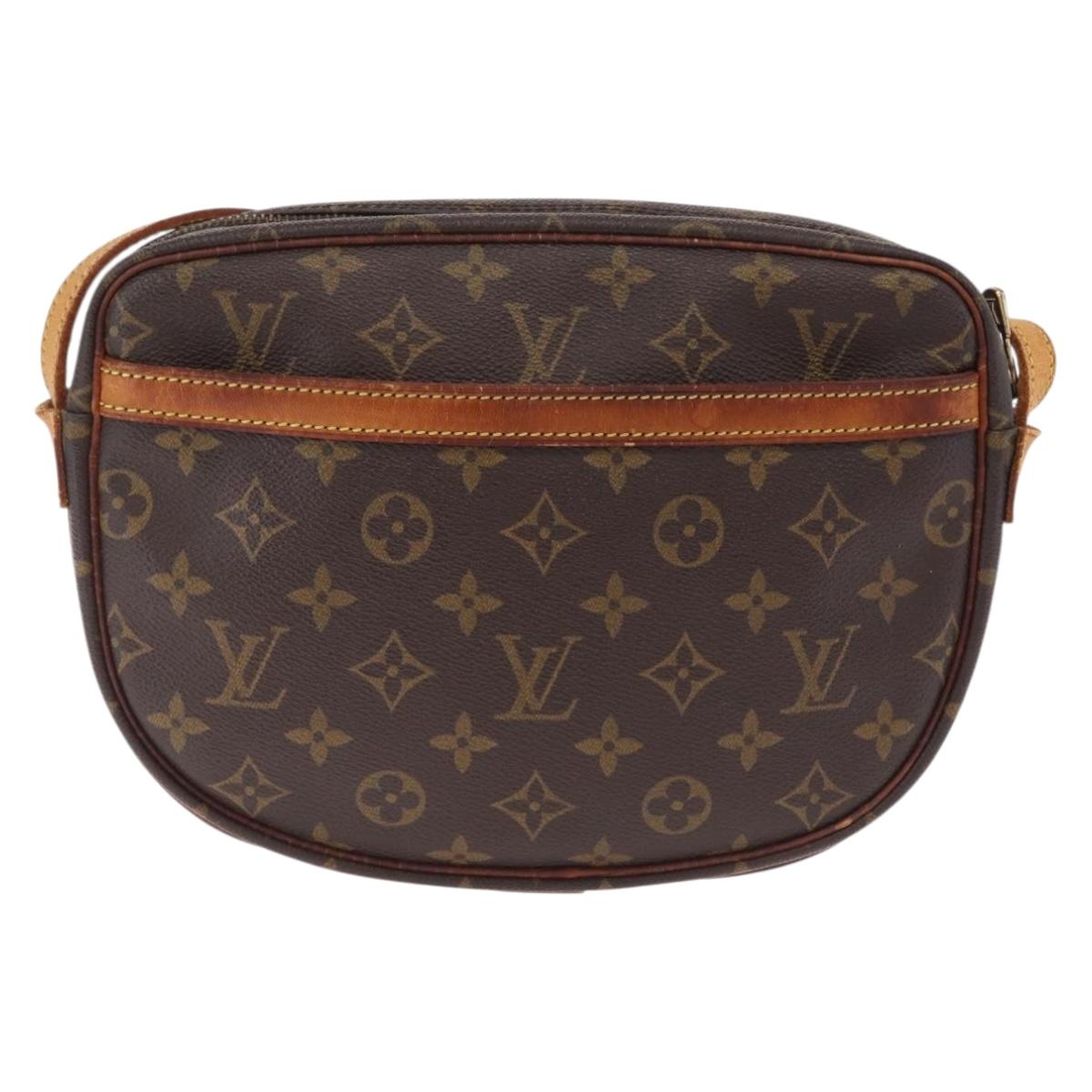 LOUIS VUITTON Monogram Jeune Fille MM Shoulder Bag M51226 LV Auth 215836A