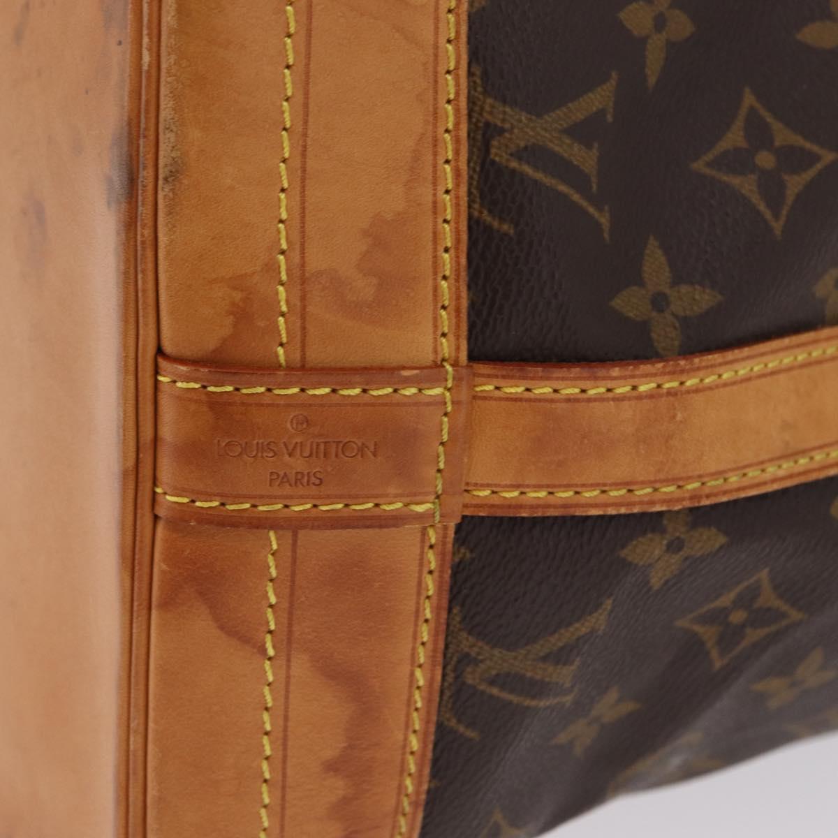 LOUIS VUITTON Monogram Noe Shoulder Bag M42224 LV Auth 215837