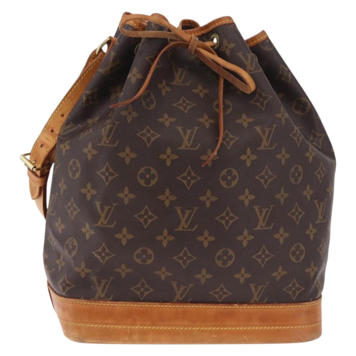 LOUIS VUITTON Monogram Noe Shoulder Bag M42224 LV Auth 215837