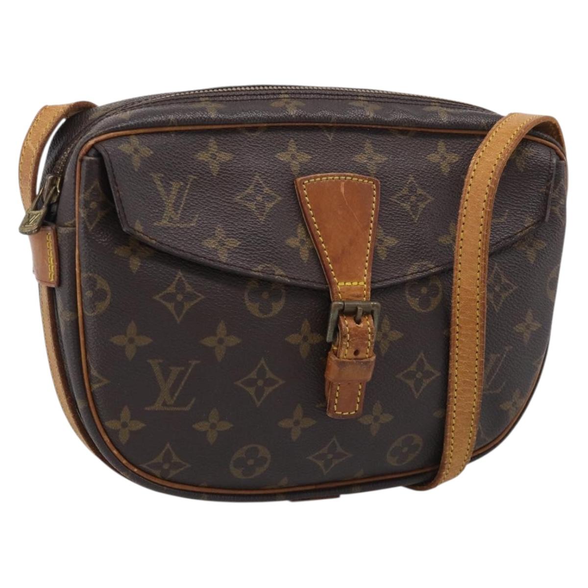 LOUIS VUITTON Monogram Jeune Fille MM Shoulder Bag M51226 LV Auth 215839
