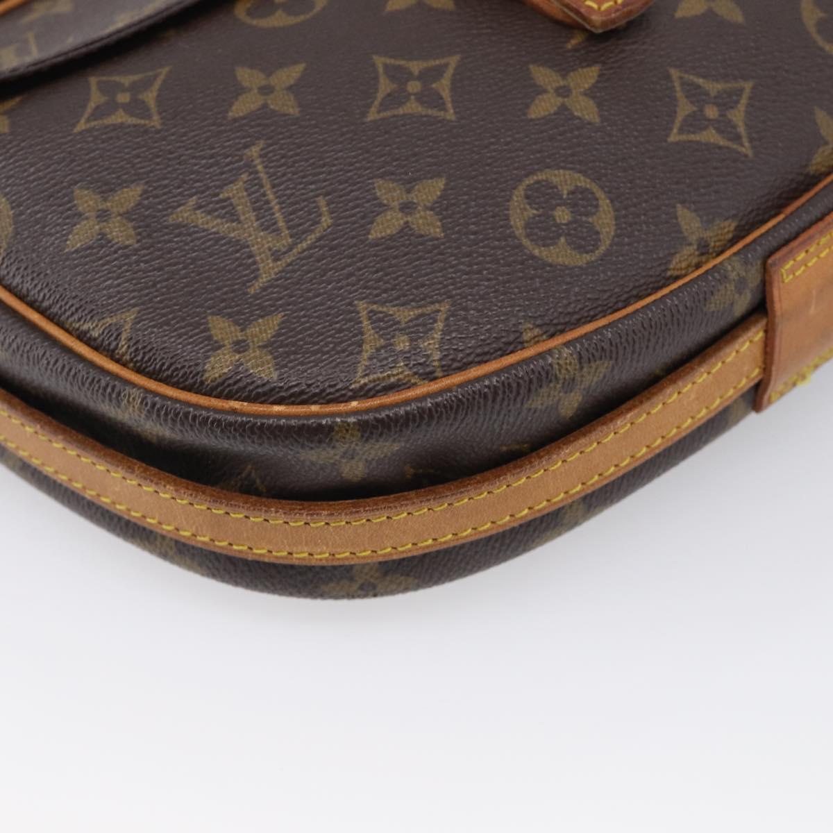 LOUIS VUITTON Monogram Jeune Fille MM Shoulder Bag M51226 LV Auth 215839