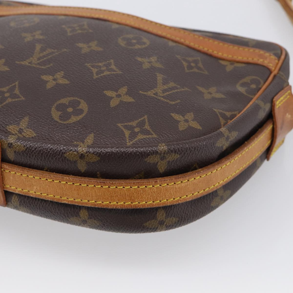 LOUIS VUITTON Monogram Jeune Fille MM Shoulder Bag M51226 LV Auth 215839